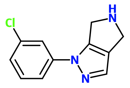 (image for) MCYC1135 1-(3-Chloro-phenyl)-1,4,5,6-tetrahydro-pyrrolo[3,4-c]pyrazole